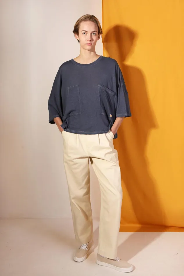 Women Hamish Top Navy LF Markey Tops