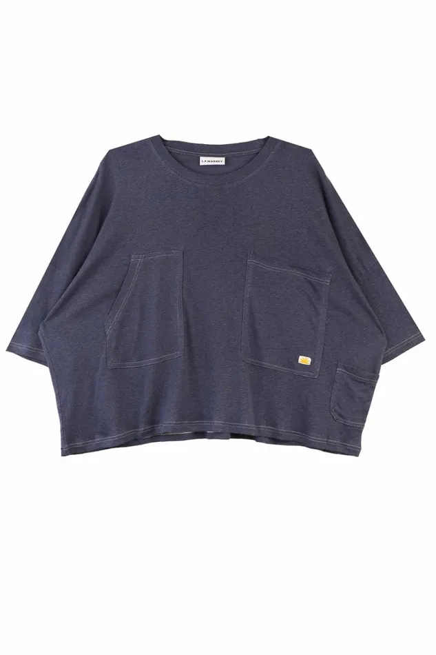 Women Hamish Top Navy LF Markey Tops