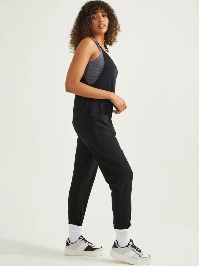 Women Hang Tough Jumpsuit Black Altar039d State Activewear