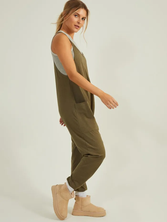 Women Hang Tough Jumpsuit Olive Altar039d State Activewear