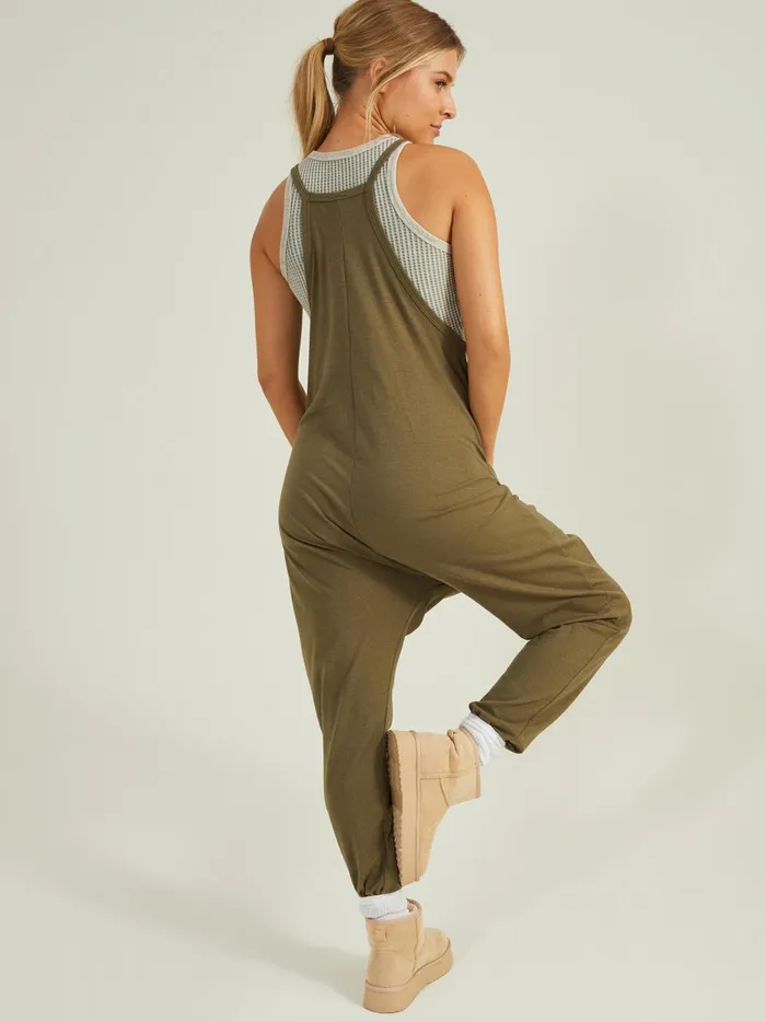 Women Hang Tough Jumpsuit Olive Altar039d State Activewear