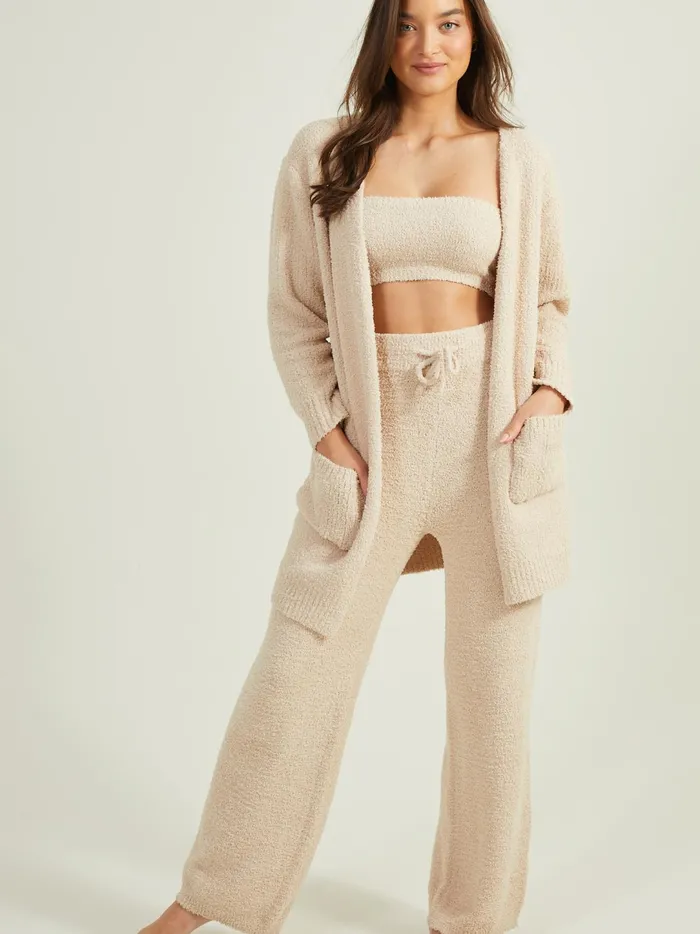 Women Harper Fuzzy Lounge Pants Taupe Altar039d State Sleep Lounge