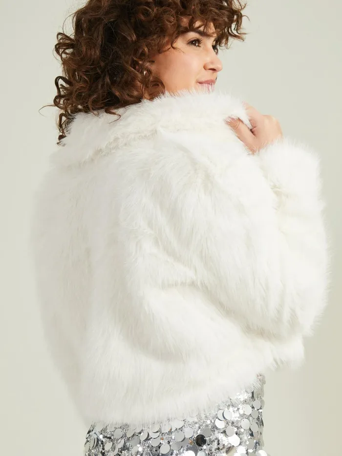 Women Hayley Fur Jacket Ivory Altar039d State Jackets