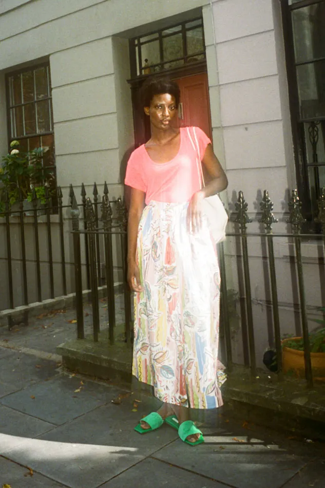 Women Isaac Skirt Painted Paisley LF Markey Skirts