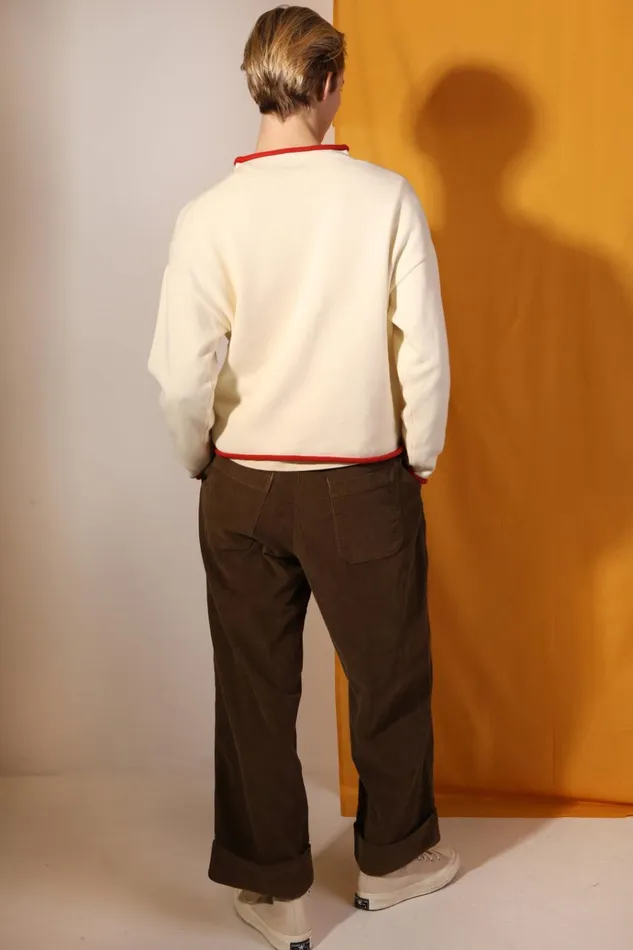 Women Ivo Knit Ecru LF Markey Knitwear
