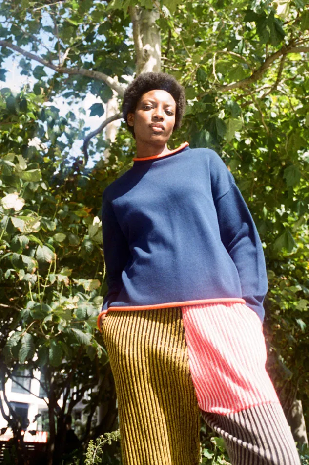 Women Ivo Knit Navy LF Markey Knitwear