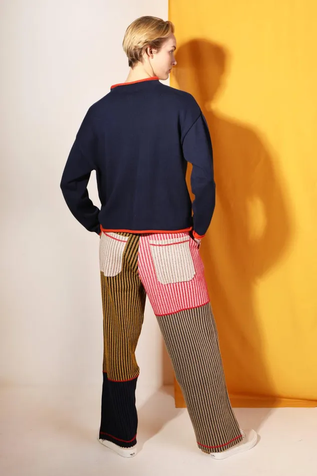 Women Ivo Knit Navy LF Markey Knitwear