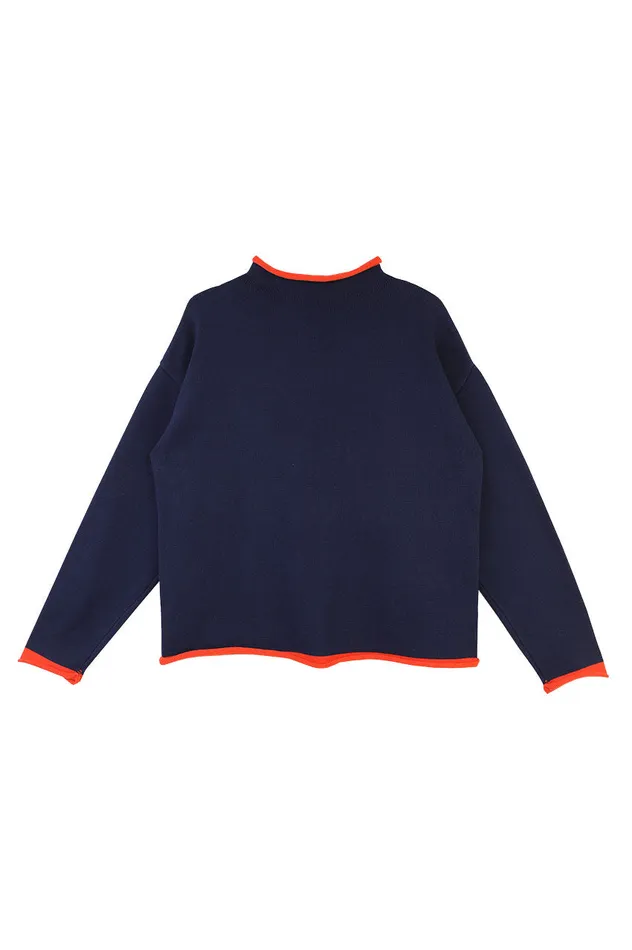 Women Ivo Knit Navy LF Markey Knitwear
