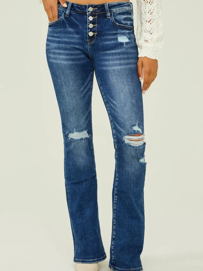 Women Jayla Flare Jeans Darkwash Altar039d State Jeans