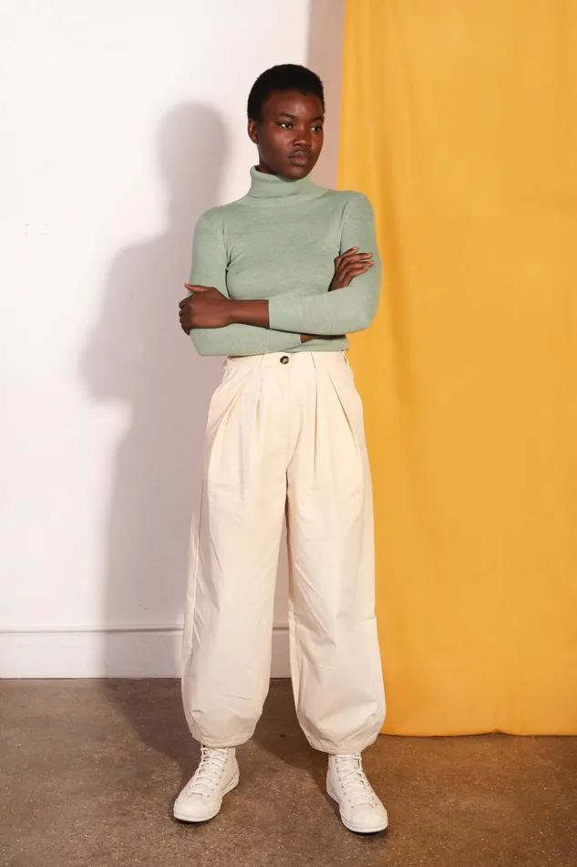 Women Jenkin Trouser Ecru LF Markey Trousers