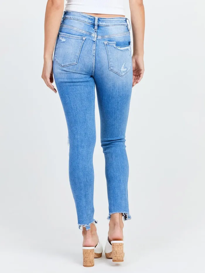 Women Kaylie Skinny Jeans Medblue Altar039d State Jeans