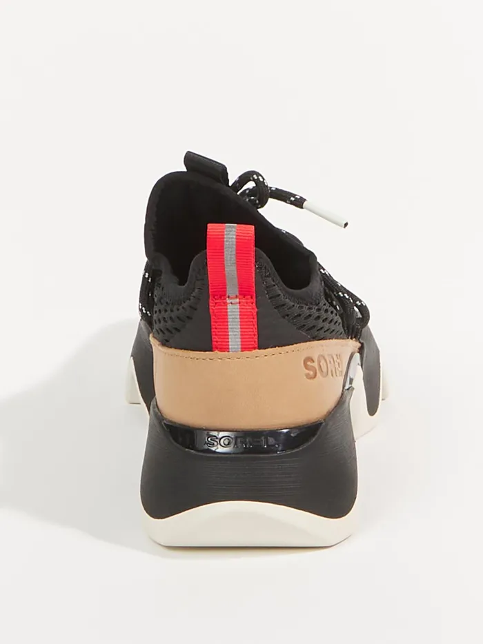 Women Kinetic Impact Ii Lace Sneakers By Sorel Black Altar039d State Sneakers