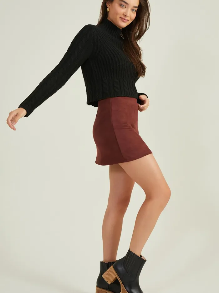 Women Legacy Cropped Sweater Black Altar039d State Sweaters