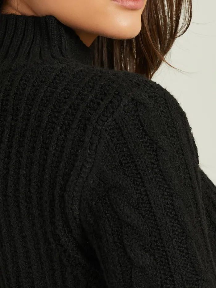 Women Legacy Cropped Sweater Black Altar039d State Sweaters