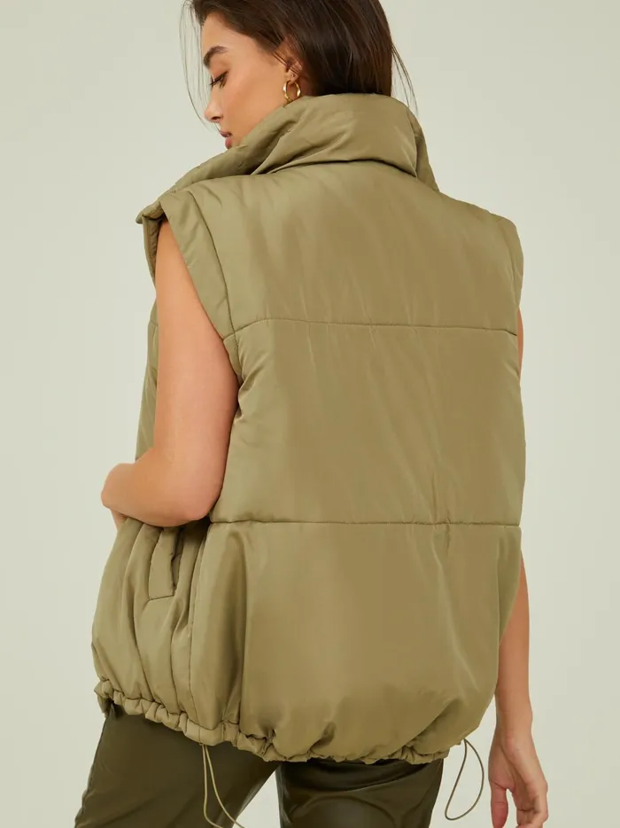 Women Lily Puffer Vest Olive Altar039d State Jackets