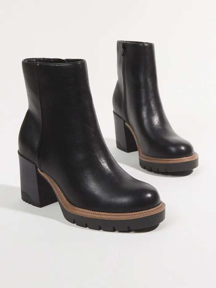 Women Lolla Lug Sole Boots Black Altar039d State Boots Booties