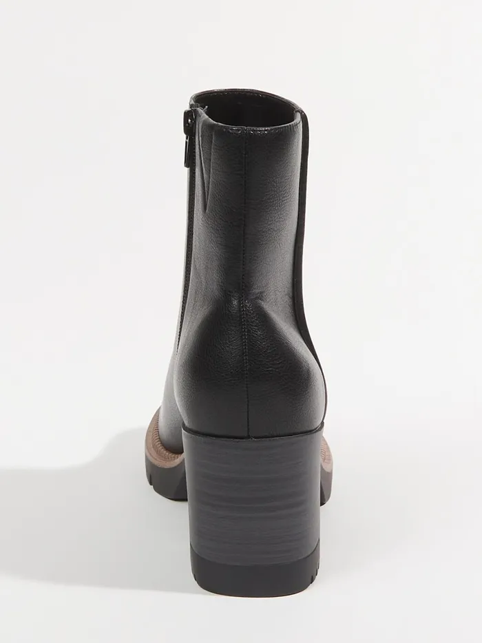 Women Lolla Lug Sole Boots Black Altar039d State Boots Booties