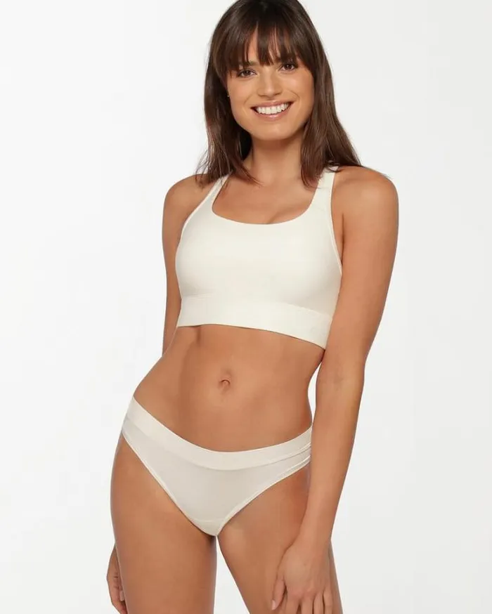Women LORNA JANE Accessories Feel Naked GString Cream