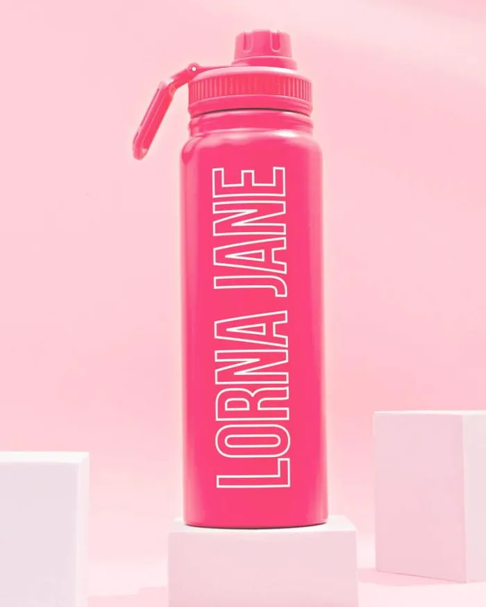 Women LORNA JANE Accessories LJ Insulated Drink Bottle Babin Pink