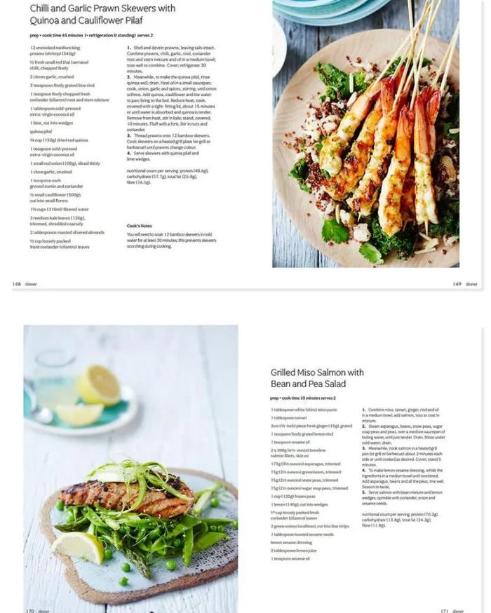 Women LORNA JANE Accessories Nourish Cookbook Multi