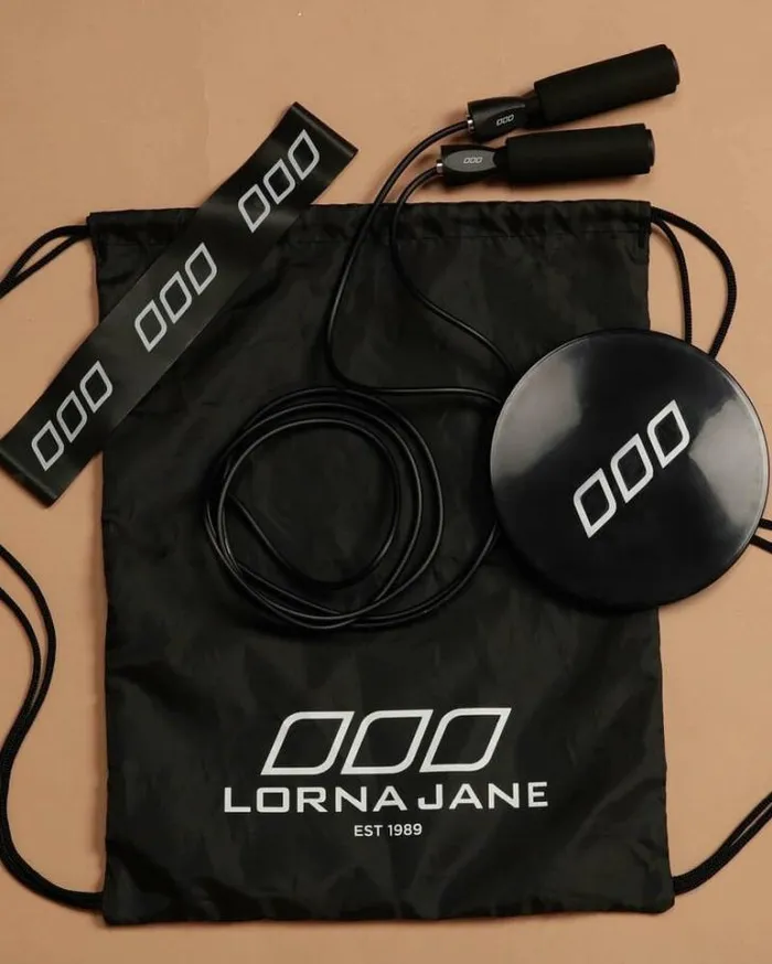 Women LORNA JANE Accessories Work Out On The Go Pack Black