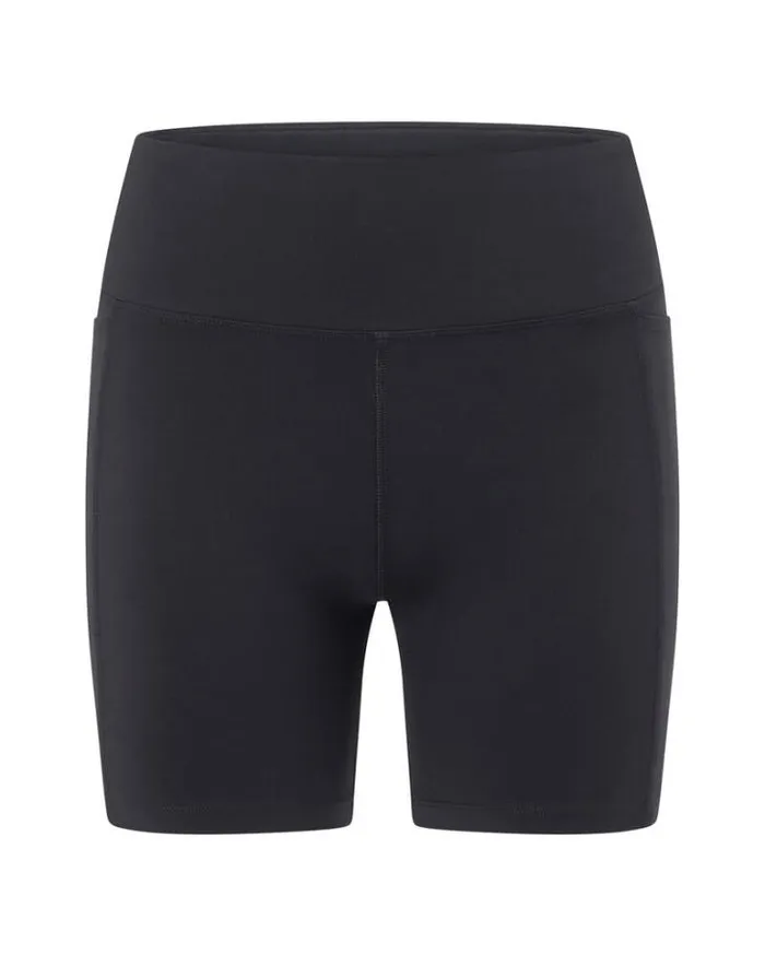 Women LORNA JANE Bike Shorts Amy Phone Pocket Tech Bike Short Black