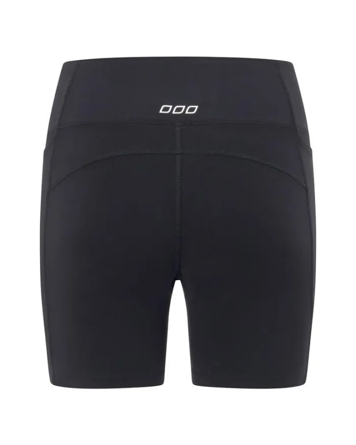 Women LORNA JANE Bike Shorts Amy Phone Pocket Tech Bike Short Black