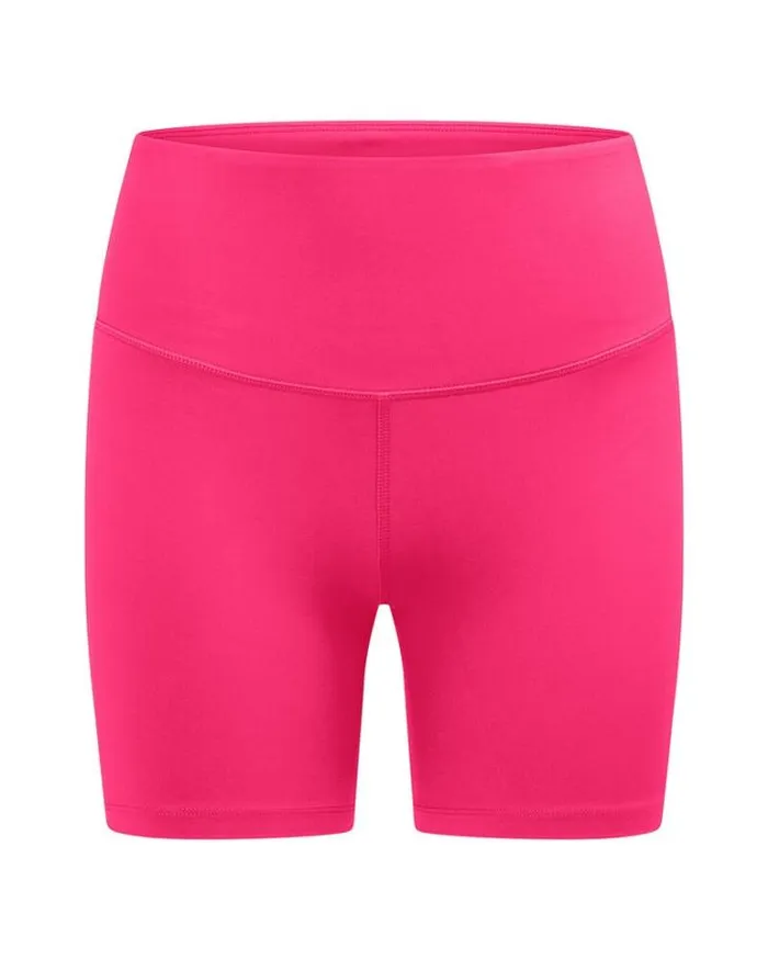 Women LORNA JANE Bike Shorts Lotus No Chafe 16cm Bike Short Babin Pink