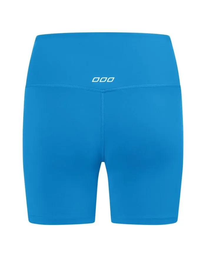 Women LORNA JANE Bike Shorts Lotus No Chafe 16cm Bike Short Cornflower