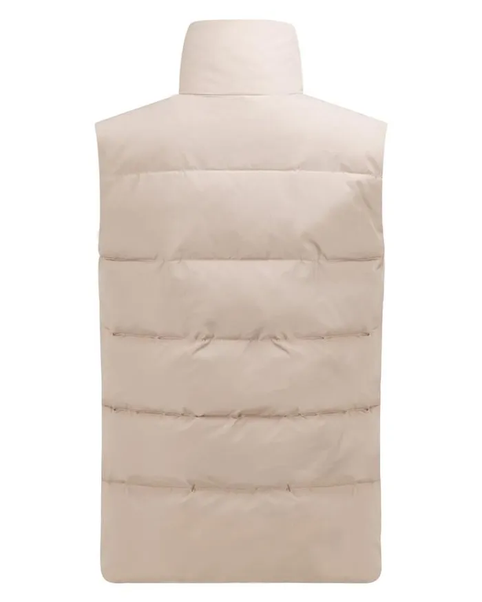 Women LORNA JANE Jackets Hoodies And Sweats Longline Puffer Vest Off White