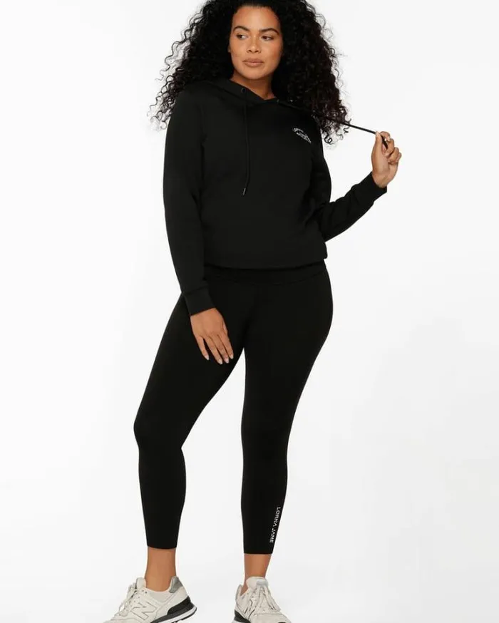 Women LORNA JANE Jackets Hoodies And Sweats Lotus Hoodie Black