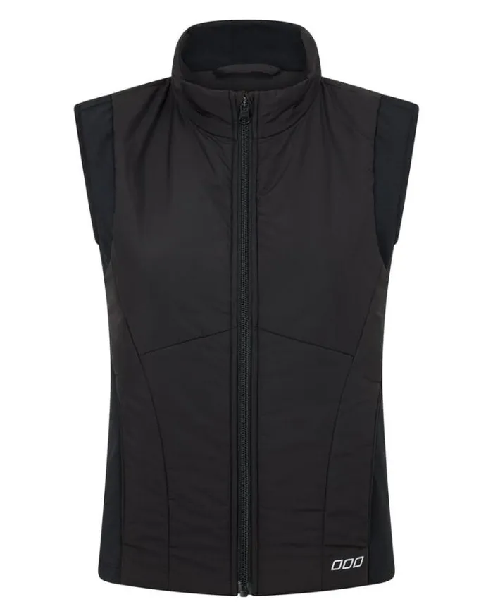 Women LORNA JANE Jackets Hoodies And Sweats Run Ready Active Puffer Vest Black