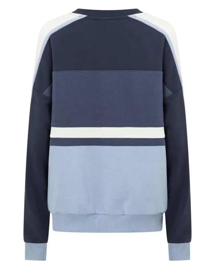 Women LORNA JANE Jackets Hoodies And Sweats Serenade Oversized Sweat Ash Blue Multi