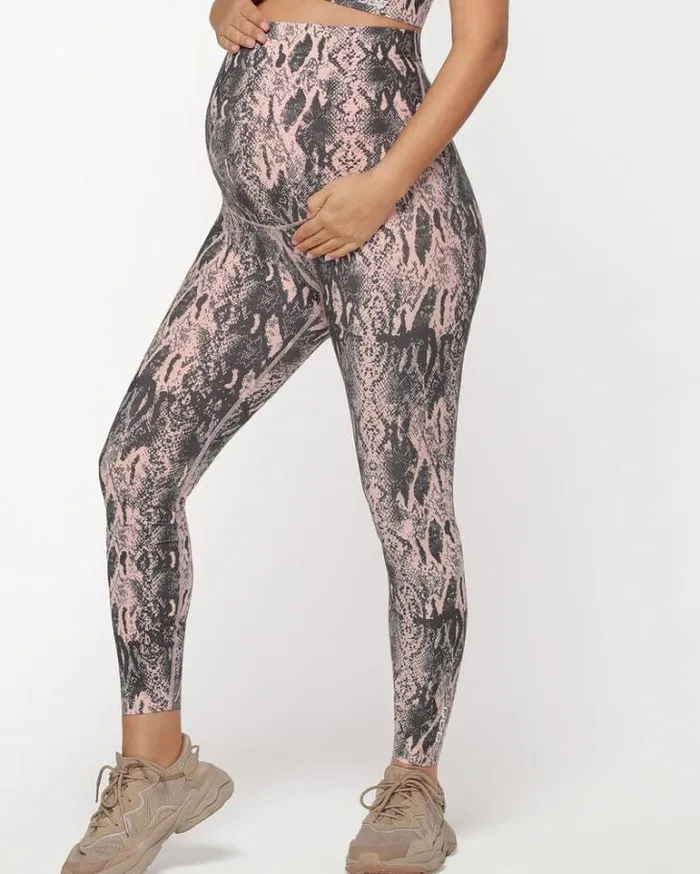 Women LORNA JANE Maternity LJ Maternity Printed Ankle Biter Leggings Venom Print