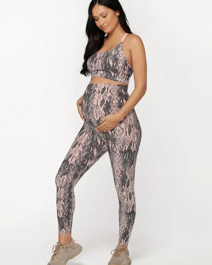 Women LORNA JANE Maternity LJ Maternity Printed Ankle Biter Leggings Venom Print