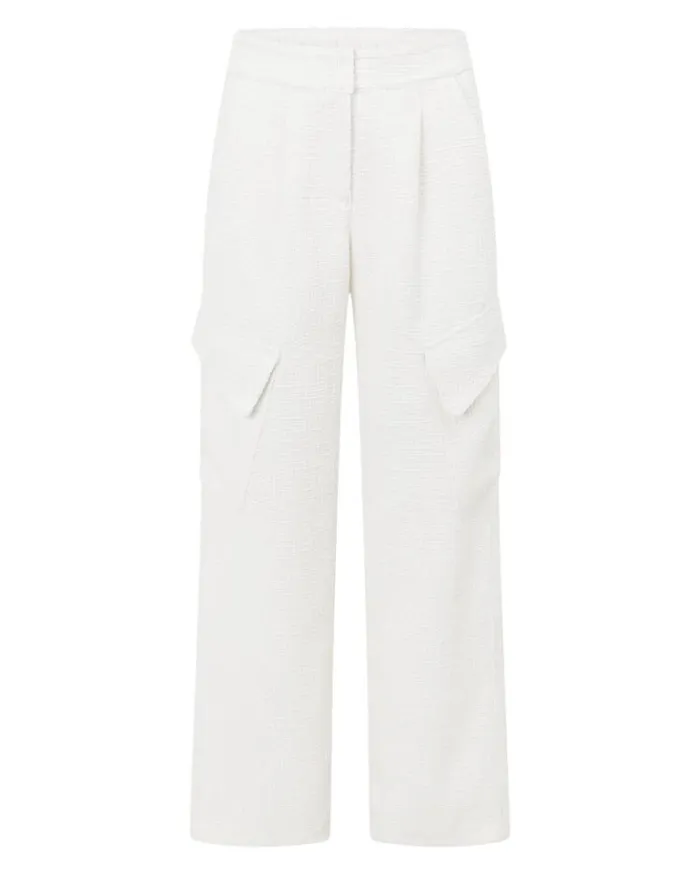Women LORNA JANE Pants Apres Sport Boucle Cargo Pant Porcelain