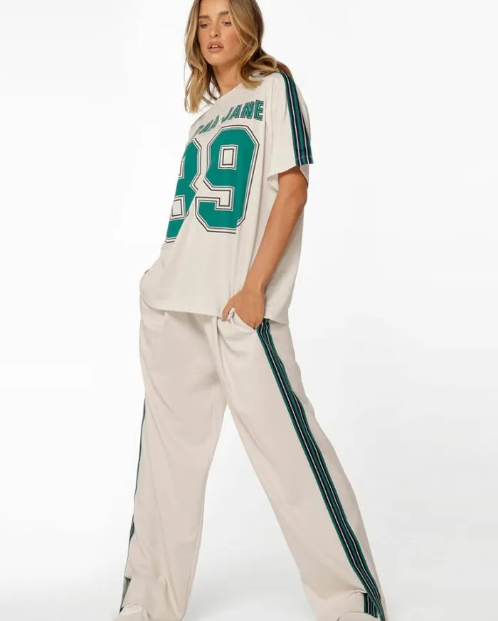 Women LORNA JANE Pants Country Club Athleisure Pant Ivory