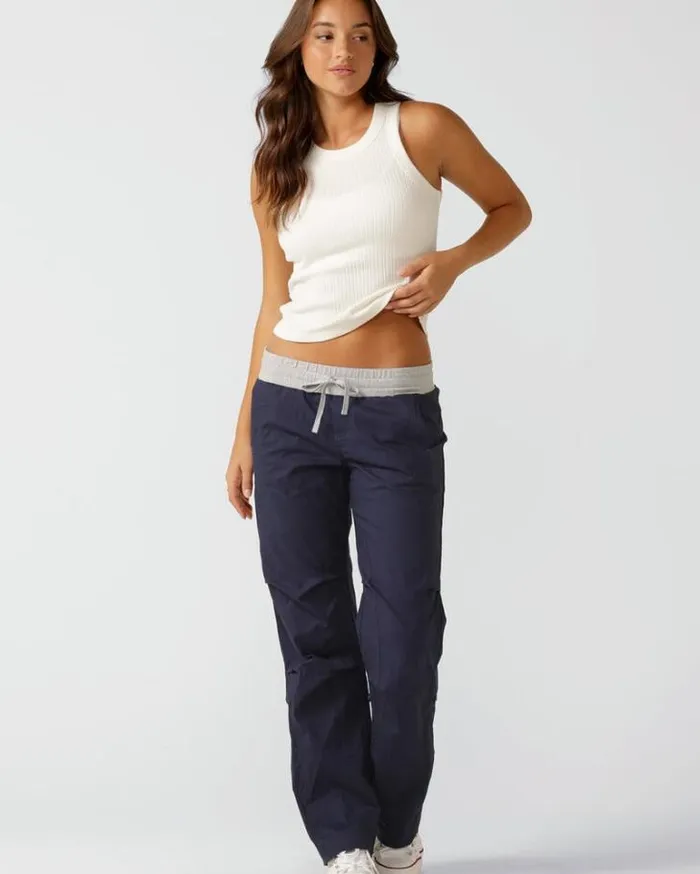 Women LORNA JANE Pants Flashdance Pant French Navy