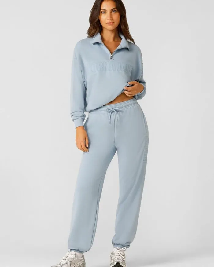 Women LORNA JANE Pants Iconic Track Pant Glacier Blue