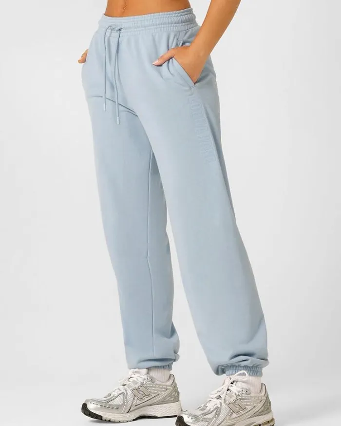 Women LORNA JANE Pants Iconic Track Pant Glacier Blue