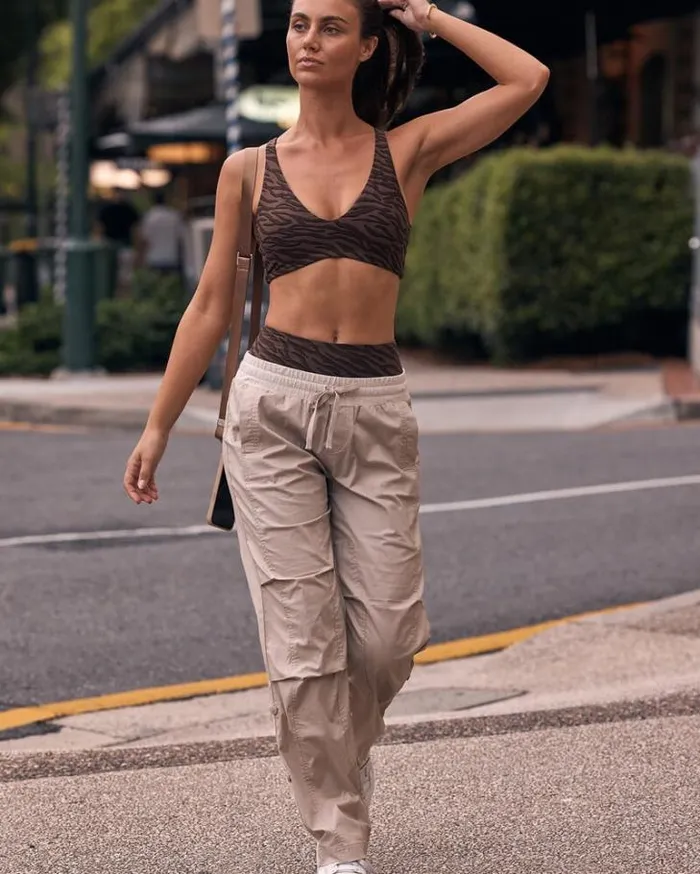 Women LORNA JANE Pants Wide Leg Flashdance Pant Off White