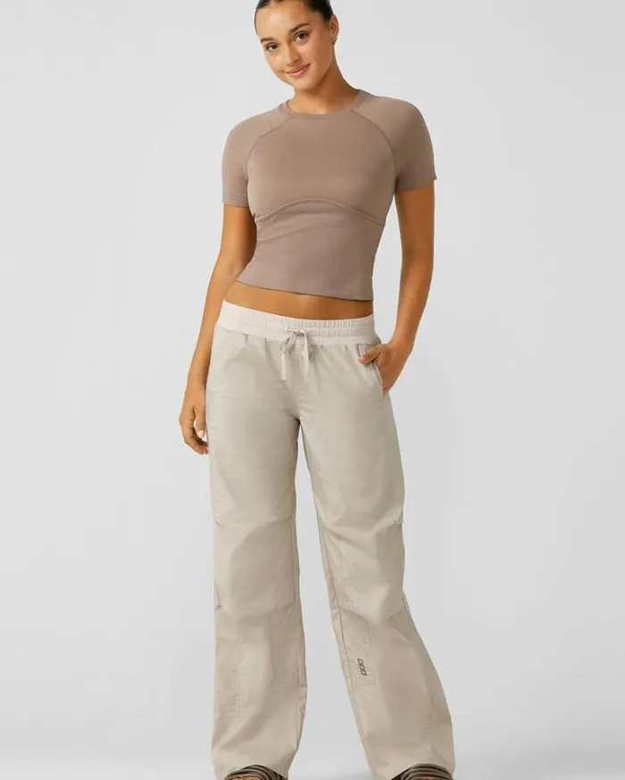 Women LORNA JANE Pants Wide Leg Flashdance Pant Off White