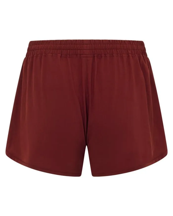 Women LORNA JANE Running Shorts Lotus Sport Short Sepia