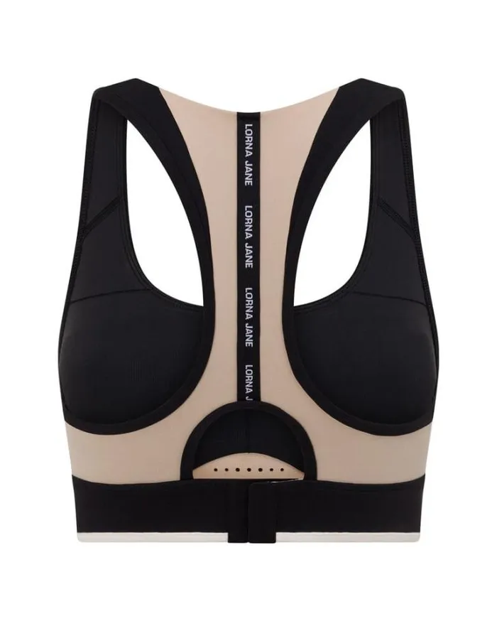 Women LORNA JANE Sports Bras Amplify Bonded Sports Bra Black