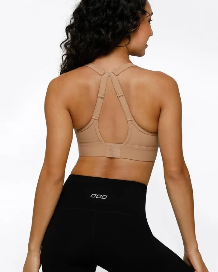 Women LORNA JANE Sports Bras Amy Maximum Support Sports Bra Biscuit