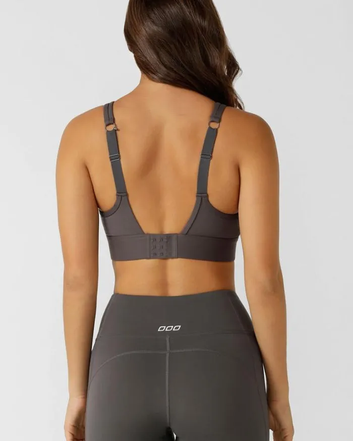 Women LORNA JANE Sports Bras Amy Maximum Support Sports Bra Titanium
