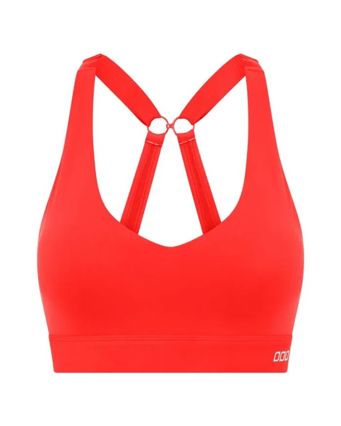 Women LORNA JANE Sports Bras Amy Sports Bra Hot Tomato