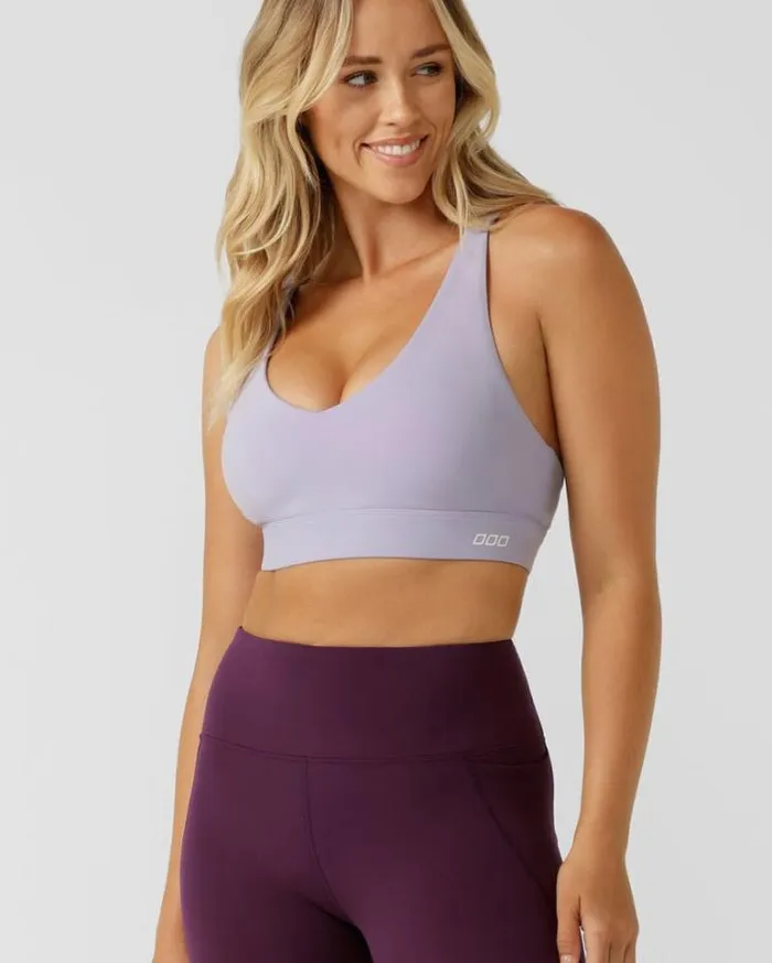 Women LORNA JANE Sports Bras Amy Sports Bra Lavender