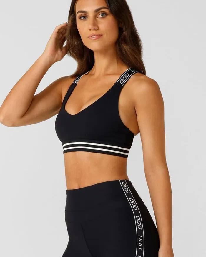 Women LORNA JANE Sports Bras Day Break High Support Excel Sports Bra Midnight Blue