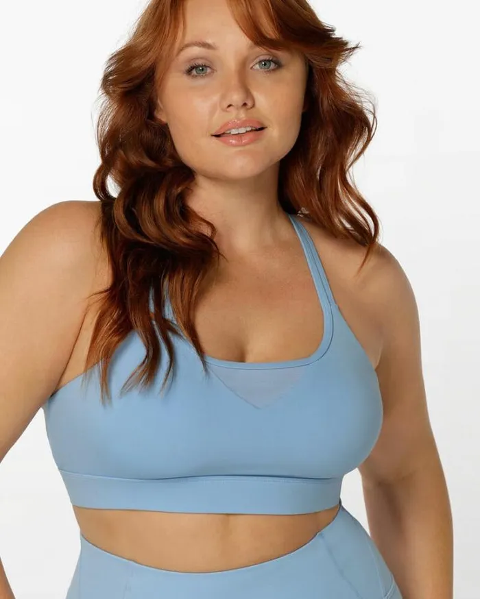 Women LORNA JANE Sports Bras Down Time Sports Bra Moontide